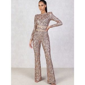 Nadine Marabi Bella Jumpsuit Champagne